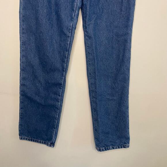 Women’s LLBean Insulated Blue Jeans Cabincore Western High Waisted Mom Relaxed 4 - Picture 3 of 16